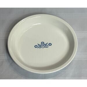 Corning Ware Blue Cornflower 9" Pie Plate P-309 USA